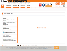 Tablet Screenshot of pcprogetti.it